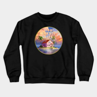 Ask me about real estate Crewneck Sweatshirt